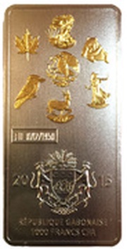 1000 Francs CFA Libertad obverse image