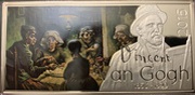1000 Francs CFA The Potato Eaters reverse image