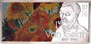 1000 Francs CFA Sunflowers reverse image