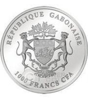 1000 Francs CFA Chinese Panda obverse image
