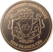 5000 Francs CFA Lion obverse image