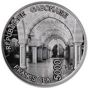 5000 Francs CFA Heart of Chechnya obverse image