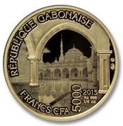 5000 Francs CFA Heart of Chechnya obverse image