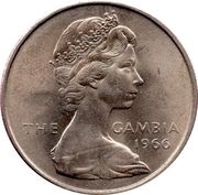 1 Shilling - Elizabeth II 2nd portrait obverse image