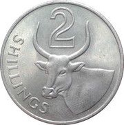 2 Shillings - Elizabeth II 2nd portrait reverse image