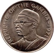 1 Dalasi obverse image