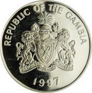 10 Dalasis Queen Elizabeth II and Duke of Edinburgh's Golden Wedding obverse image