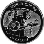 20 Dalasis World Cup '94 reverse image