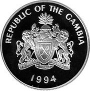 20 Dalasis Olympics obverse image