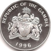 20 Dalasis World Cup 1998 obverse image