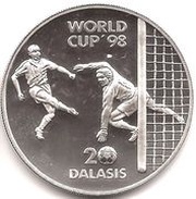 20 Dalasis World Cup 1998 reverse image