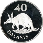 40 Dalasis Aardvark reverse image