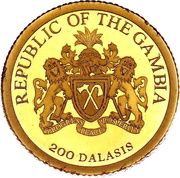 200 Dalasis Queen's Platinum Jubilee obverse image