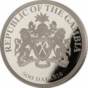 500 Dalasis Queen's Platinum Jubilee obverse image