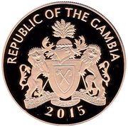 50 000 Dalasis 50 Years of Independence obverse image