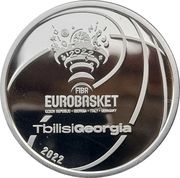 5 Lari EuroBasket 2022 reverse image