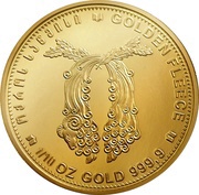 10 Lari Golden Fleece obverse image