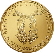 1000 Lari Golden Fleece obverse image