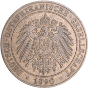 1 Pesa - Wilhelm II obverse image