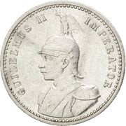 ¼ Rupie - Wilhelm II obverse image