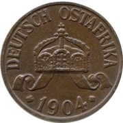 1 Heller - Wilhelm II obverse image