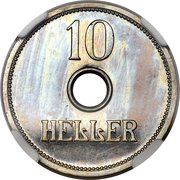 10 Heller - Wilhelm II Trial Strike reverse image