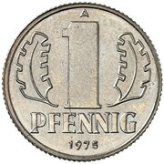 1 Pfennig Pattern obverse image