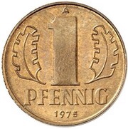 1 Pfennig Pattern obverse image