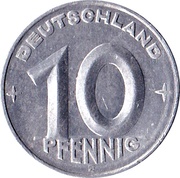 10 Pfennig reverse image