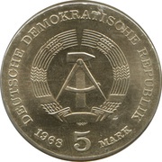 5 Mark Robert Koch obverse image