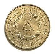 5 Mark 20 Years of GDR - Nickel-bronze obverse image