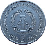 5 Mark City of Meißen obverse image