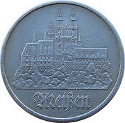 5 Mark City of Meißen, Germany, 1972-1983 reverse image