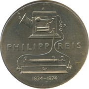 5 Mark Philipp Reis, Germany, 1974 reverse image