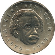 5 Mark Albert Einstein, Germany, 1979 reverse image