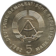 5 Mark Friedrich Froebel obverse image
