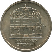 5 Mark Dresden Zwinger, Germany, 1985 reverse image