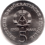 5 Mark Caroline Neuber obverse image