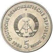 5 Mark Einstein Tower; Pattern obverse image