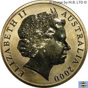 5 Dollars - Elizabeth II 4th Portrait - 2000 Paralympic Games obverse image