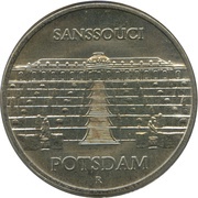 5 Mark Sanssouci Palace of Potsdam, Germany, 1986 reverse image