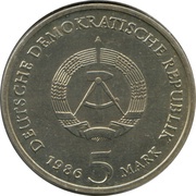 5 Mark New Palace of Potsdam obverse image