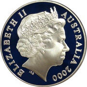 5 Dollars - Elizabeth II 4th Portrait - 2000 Paralympic Games obverse image