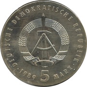 5 Mark Carl von Ossietzky obverse image