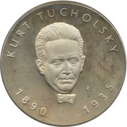 5 Mark Kurt Tucholsky, Germany, 1990 reverse image