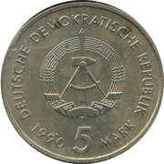 5 Mark 500 Years Mail Services obverse image