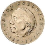 10 Mark Käthe Kollwitz - Pattern reverse image