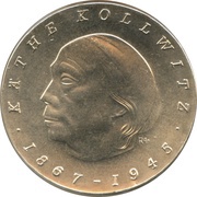 10 Mark Käthe Kollwitz reverse image
