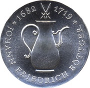 10 Mark Johann Friedrich Böttger reverse image