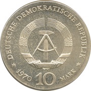 10 Mark Ludwig van Beethoven obverse image